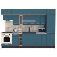 Bucatarie BIGMAR 310 A Wenge / Decor 0244